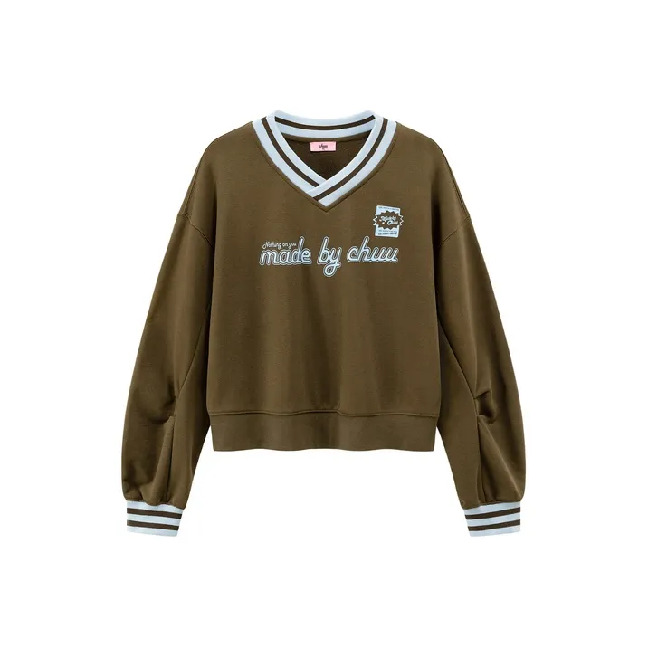 CHUU Sweatshirts Women's Coffee-0