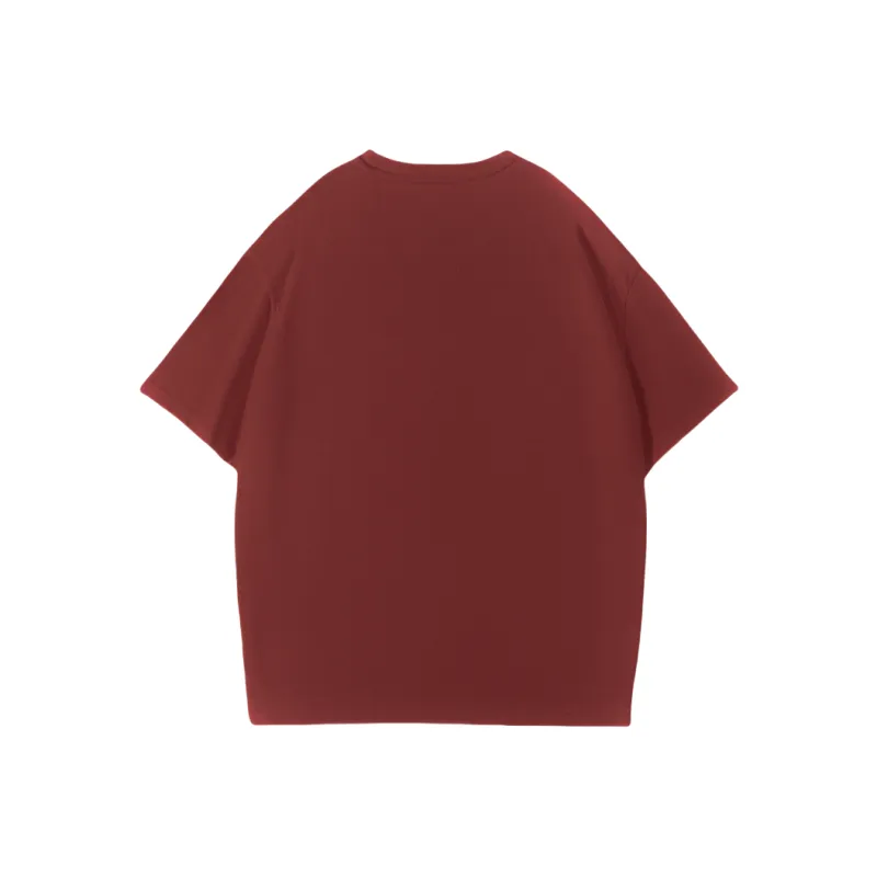 Cotton Gene Drop Shoulder Sleeve T Shirt Women's-1