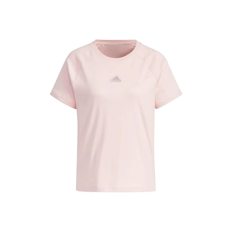 Adidas T-Shirt Women's Sandy Brown Pink-0
