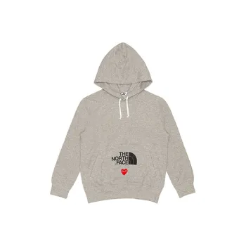 CDG Play Cdg X The North Face Ladies' Hoodie Topgray