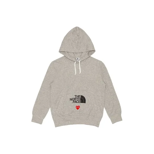 CDG Play Cdg X The North Face Ladies' Hoodie Topgray