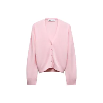 ZARA Knitwear Women's Pink