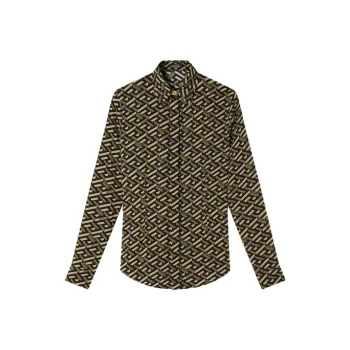 VERSACE Shirts Women's Green