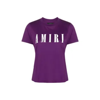 AMIRI T-Shirts Women's Purple