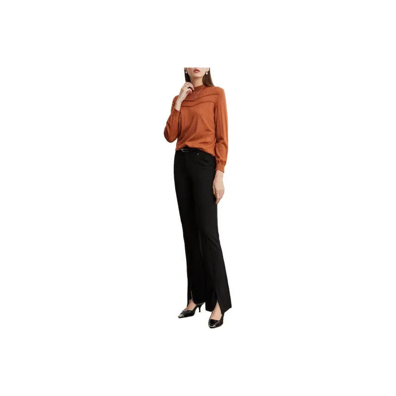 FINITY Sweaters Women's Orange-0