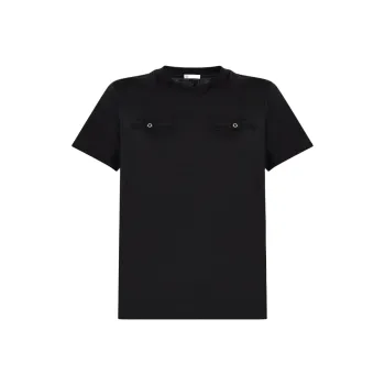 Moncler Logo Detailed Crewneck T Shirt