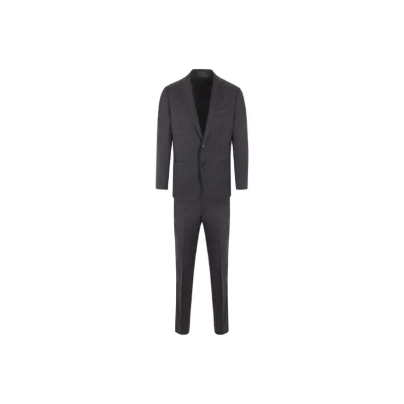 CARUSO Business Suits Men's Dark Gray-0
