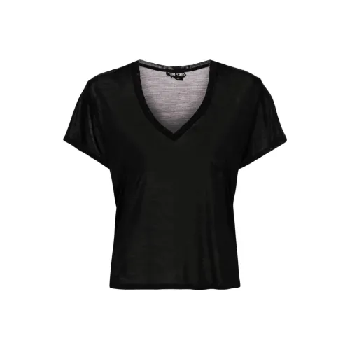 TOM FORD SS24 T-Shirt Women's Black