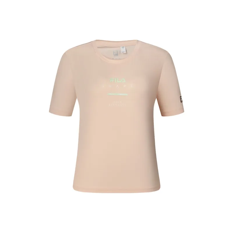 FILA Fitness Series T Shirt Women's Orange Pink-0