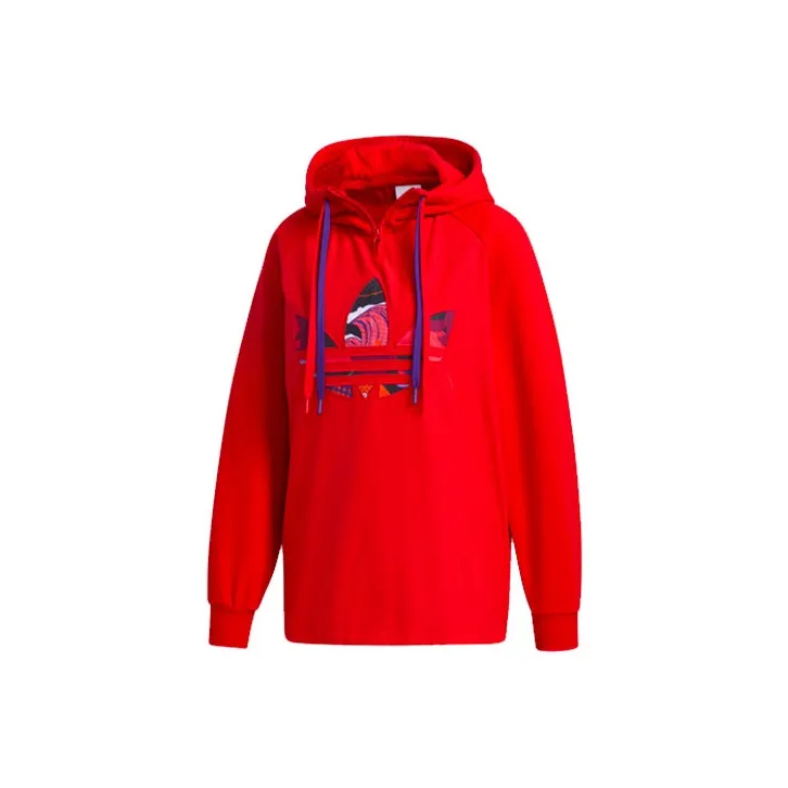 Adidas Originals Sweatshirt Women's Light Scarlet-0