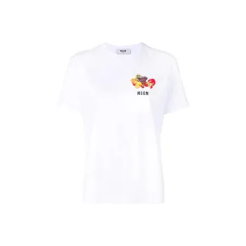 MSGM T Shirts Women's White