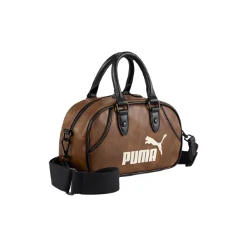 PUMA Polyester Shoulder Bag, Crossbody Bag, Handbag Mini Women's Chestnut Brown