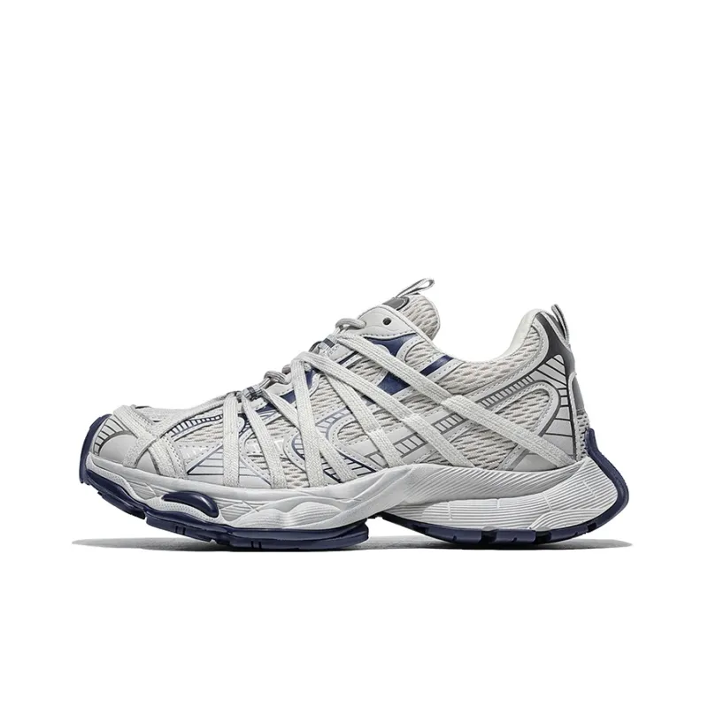 MOERBAI Marshmallow Breathable Height Increase Low Top Chunky Sneakers Unisex-12