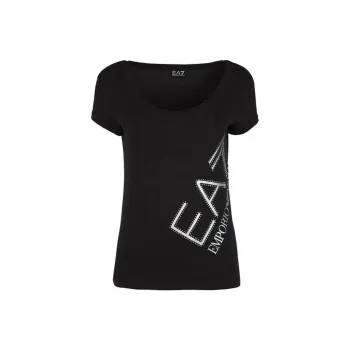 EMPORIO ARMANI EA7 T Shirts Women's Black