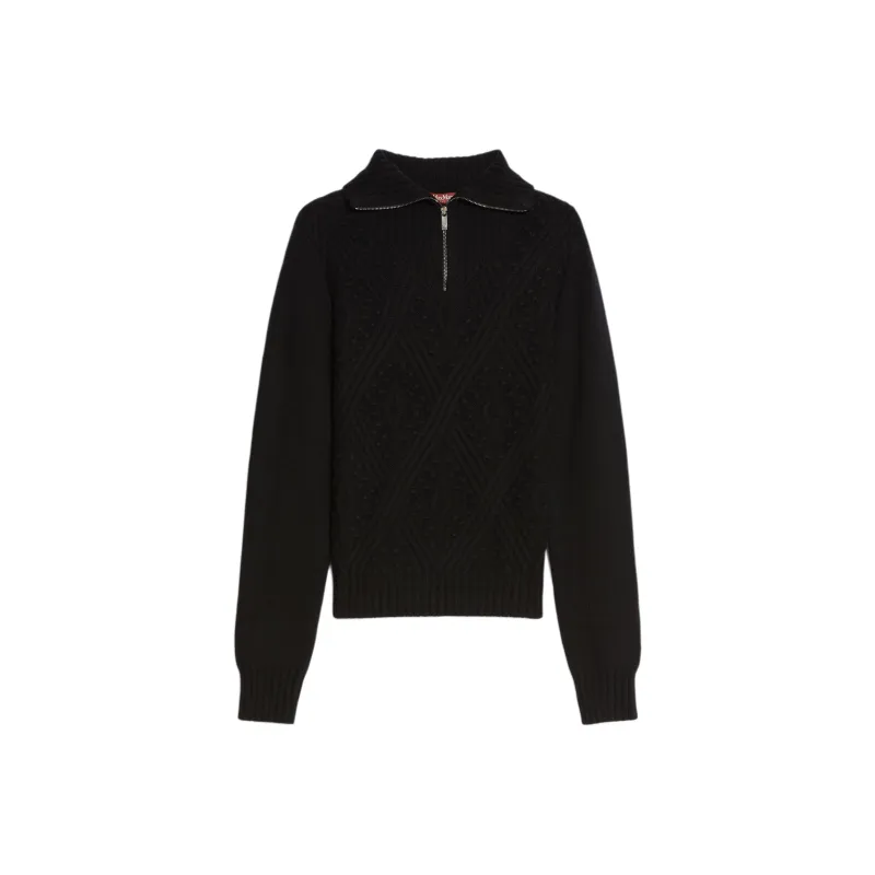 MaxMara Studio FW24 Sweater Women's Black-0