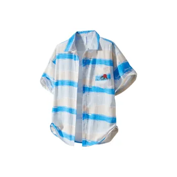 MESUCA Shirts Unisex Bali Blue