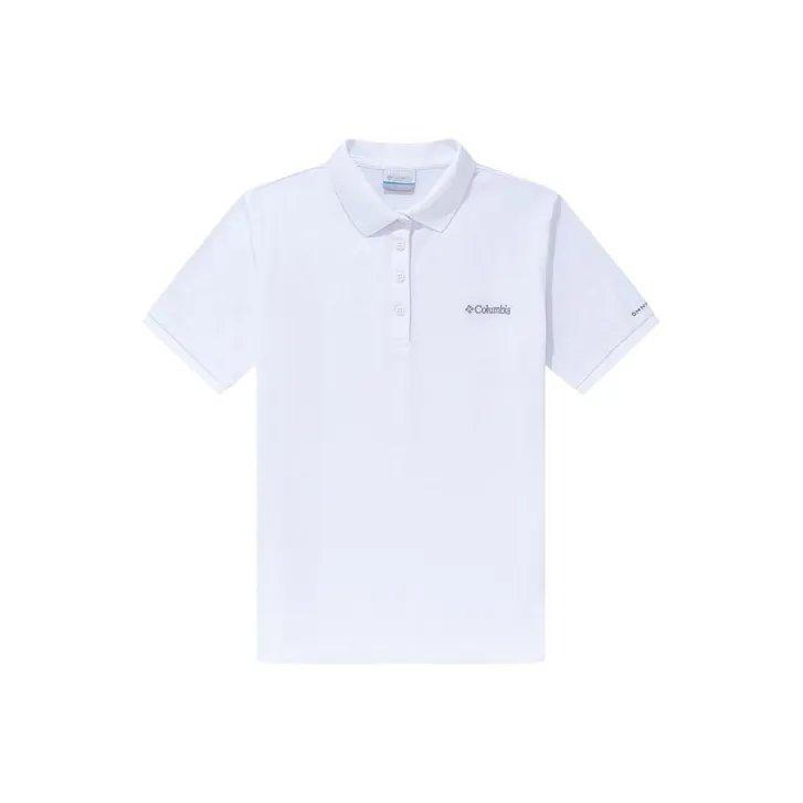 Columbia Polo Shirt Women's White-0