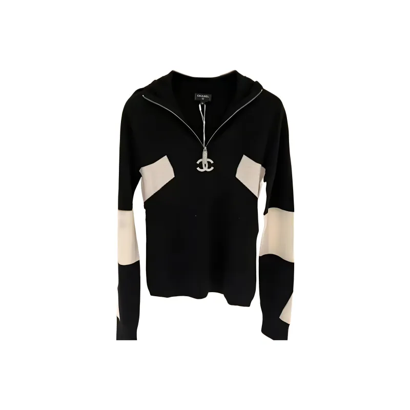 CHANEL FW24 Sweater Women's Blue-0