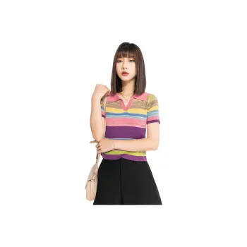 X MOOM T Shirt Women's Floral Pink