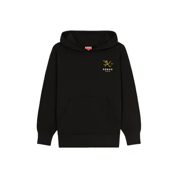 KENZO X Nigo Tiger Tail Oversized Women's Hoodie Black