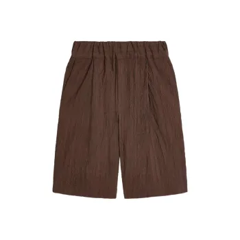 DRIES VAN NOTEN Pleated Bermuda Shorts
