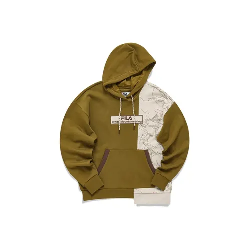 White Mountaineering X FILA FUSION Filaxwhitemountaineering Sweatshirts Women's Common Mallow Green