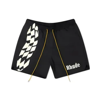 RHUDE Casual Shorts Men's Black