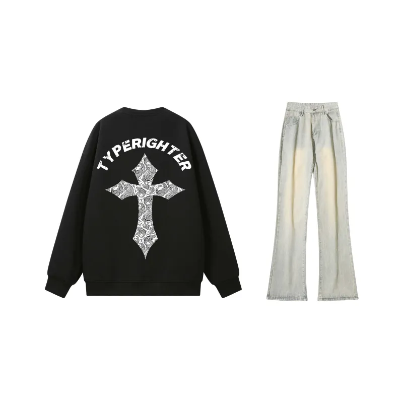 TYPERIGHTER Sweatshirt Set Unisex-3