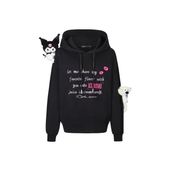 13 DEMARZO x SANRIO CHARACTERS Sweatshirt Unisex Black