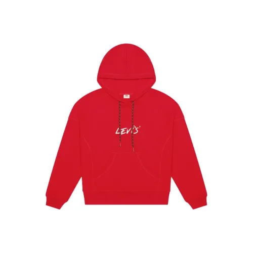 Levis Sweatshirts Women's Red