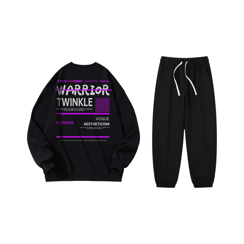 WARRIOR Sweatshirt Sets Unisex-6