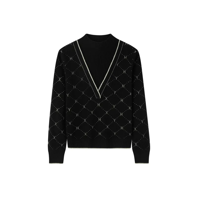 H YXIANG Sweaters Women's-0