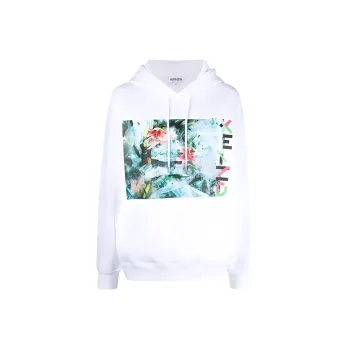 KENZO Abstract pattern Print Hoodie