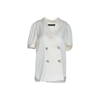 ROEYSHOUSE Shirt Women's Apricot