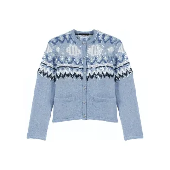 Maje Sweater Women's Light Blue