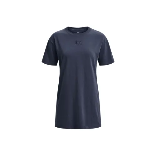 Under Armour T Shirts Women's Downpour Gray
