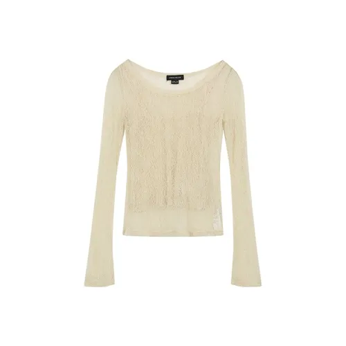 URBAN REVIVO Regular T Shirt Women's Nude Apricot
