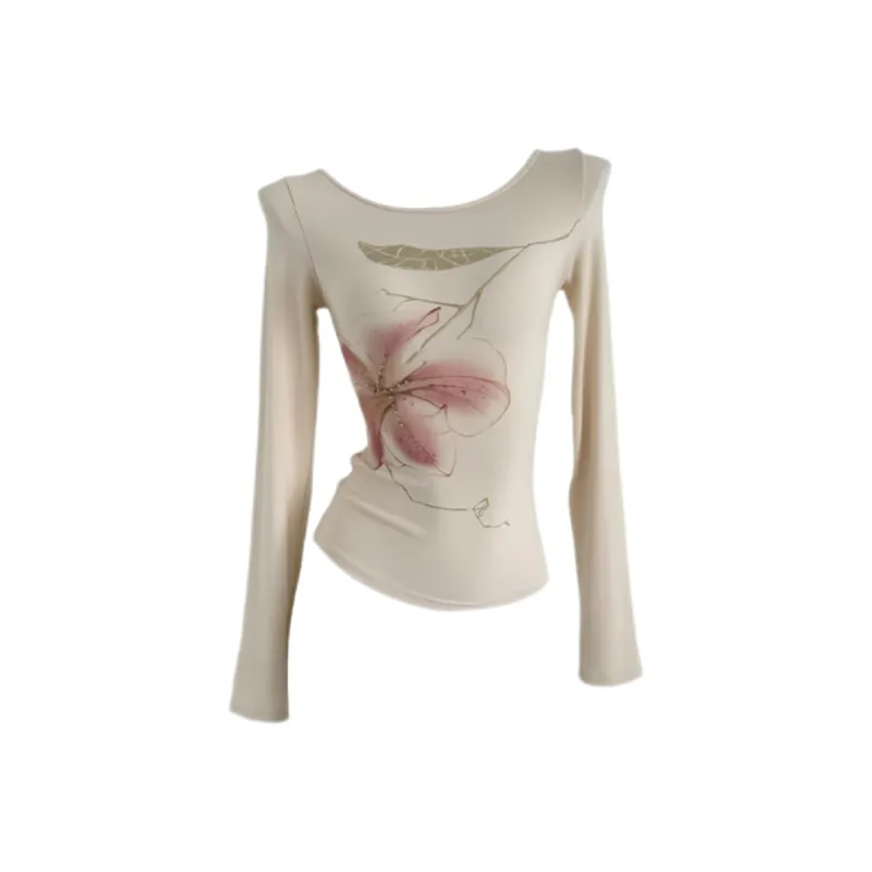 ABBY GODDESS T Shirt Women's White-0