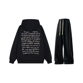 NOME Sweatshirt Sets Unisex