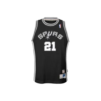 NBA San Antonio Spurs San Antonio Spurs Tim Duncan 1998-99 Hardwood Basketball Jerseys Men's Black
