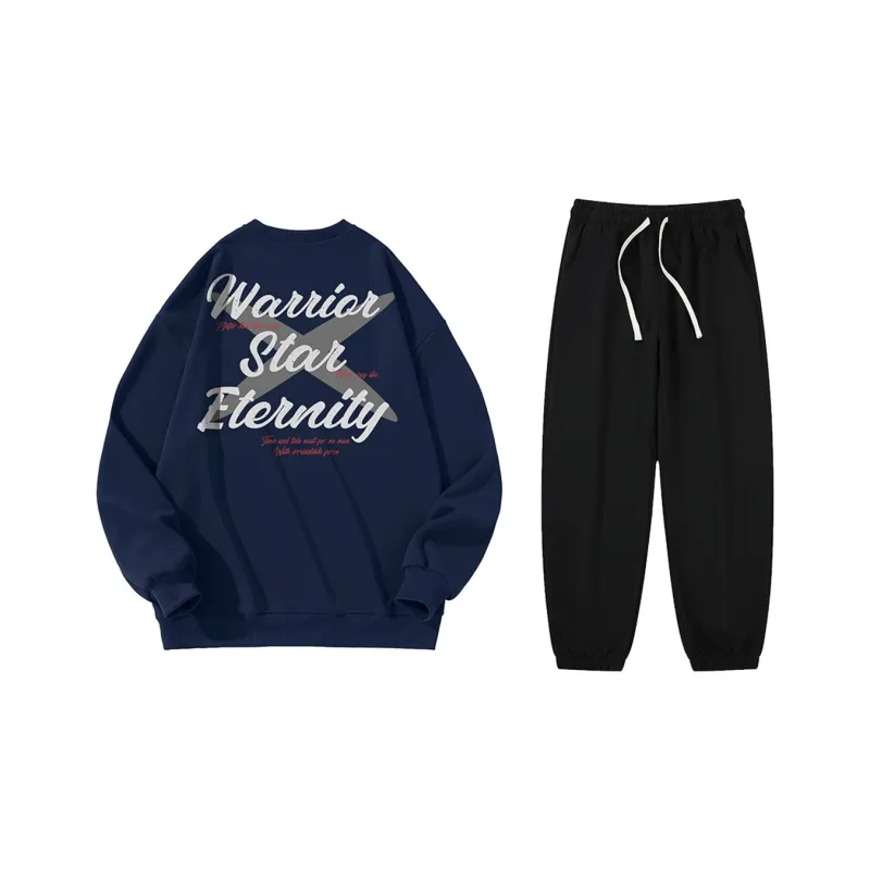 WARRIOR Sweatshirt Sets Unisex-2