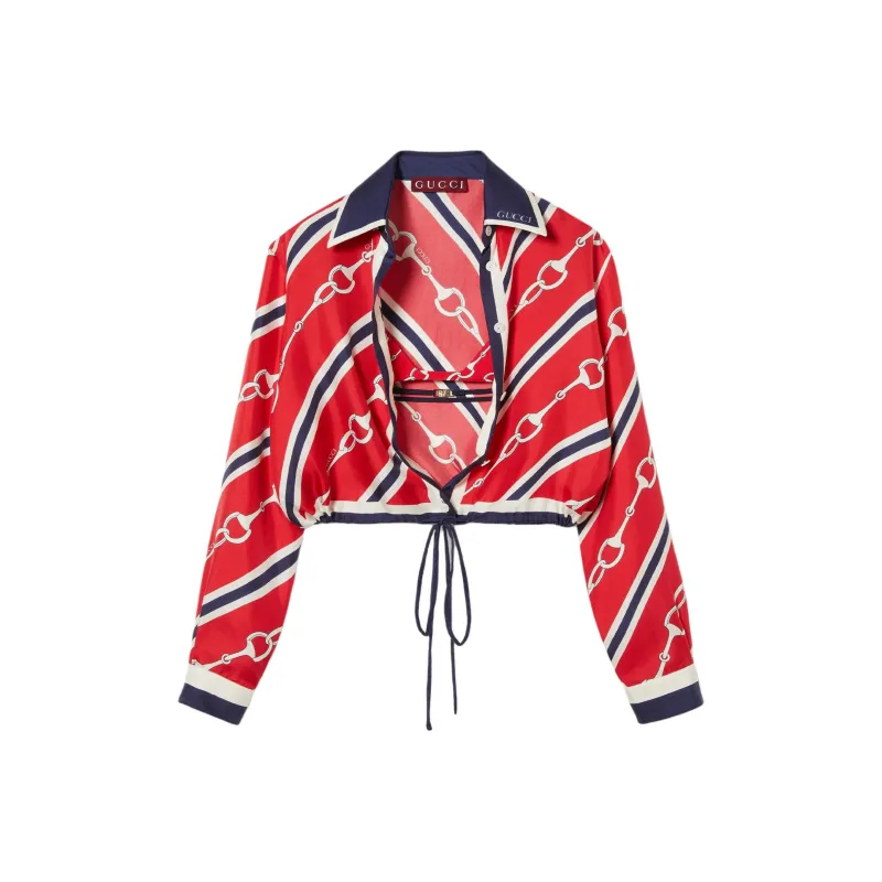 GUCCI Shirts Women's Red-0