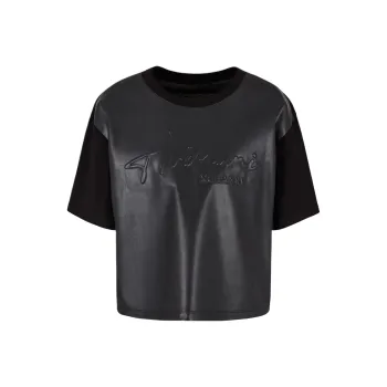 ARMANI EXCHANGEAE T Shirt Women's Black