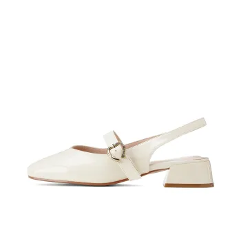 GOLDLION Chunky Heel High Heels Women's