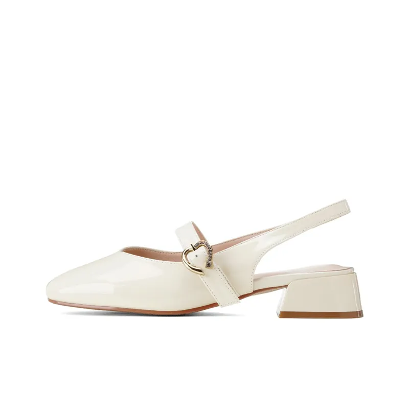 GOLDLION Chunky Heel High Heels Women's-0