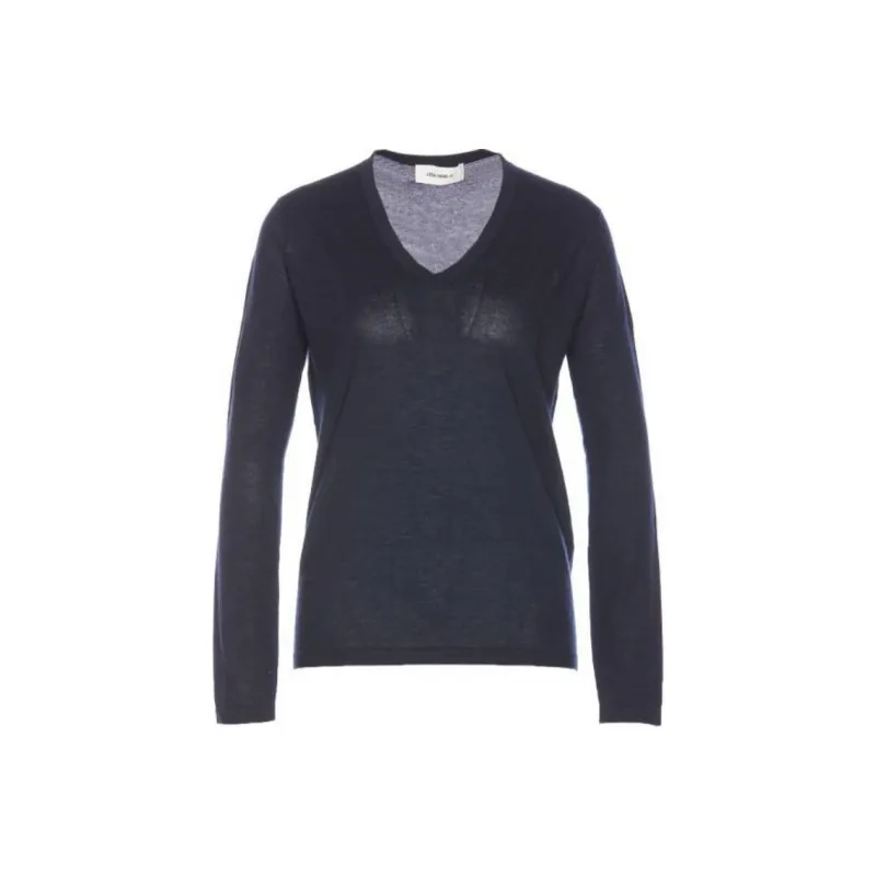 Lisa Yang V neck Cashmere Jumper-0