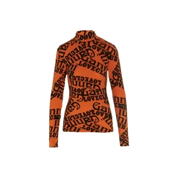 GANNI T-Shirts Women's Orange Red
