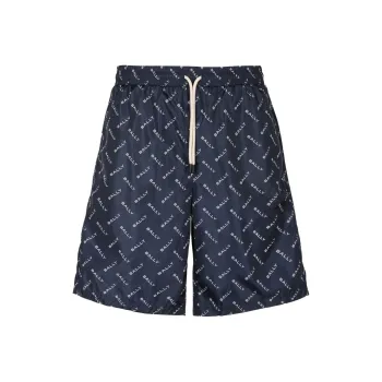 BALLY Logo print Track Shorts