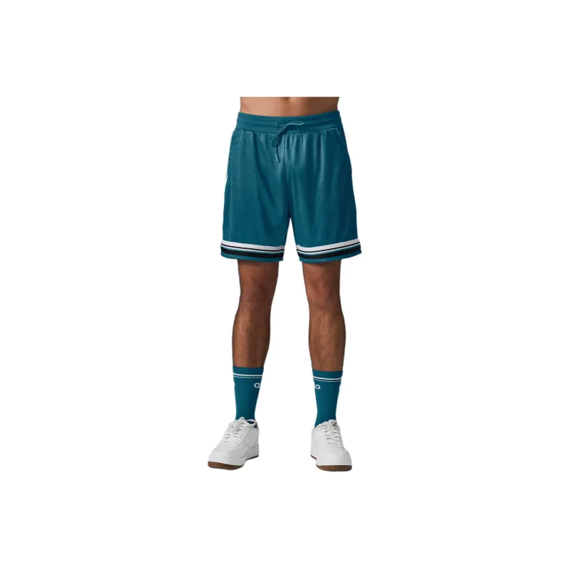 Alo Yoga KEY MESH Basketball Shorts Men's-0