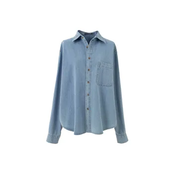 SOON FLOWER Shirts Women's Blue